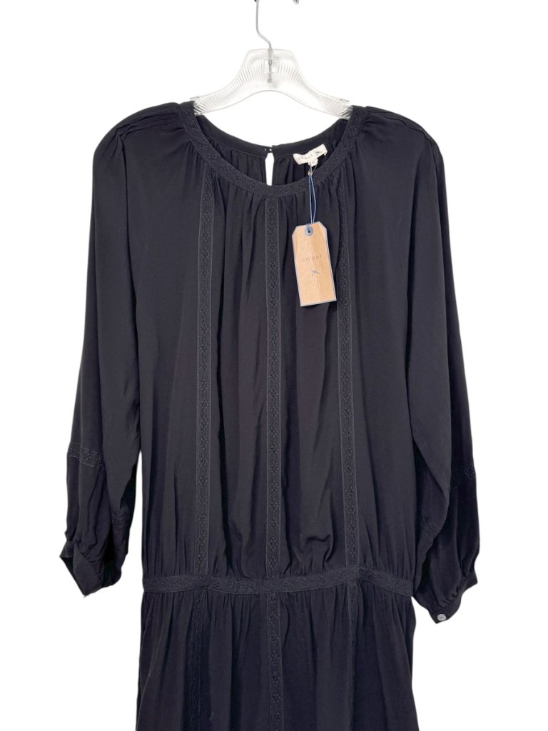 Soeur Dolly Black Lace Detail Dress Size 36 Nwt — image 6 of 8